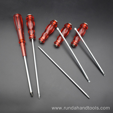 Factory wholesale massage handle red screwdriver